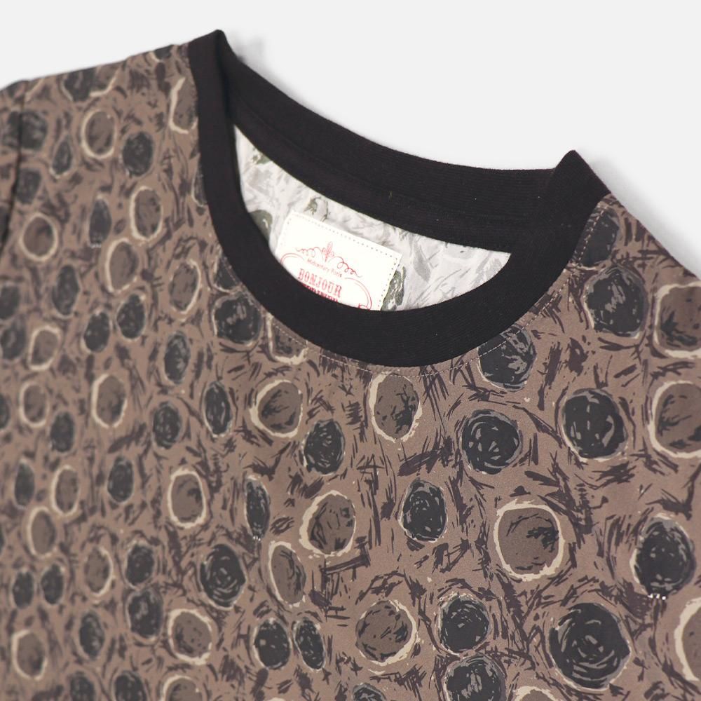 SHELTECH®ʥƥåˡӡߡ Bonjour Imprimerʥܥ󥸥塼 ץˡS/S, ORIGINAL Charcoal, T-Shirt, SweatS/S, NO.25-69-6-056