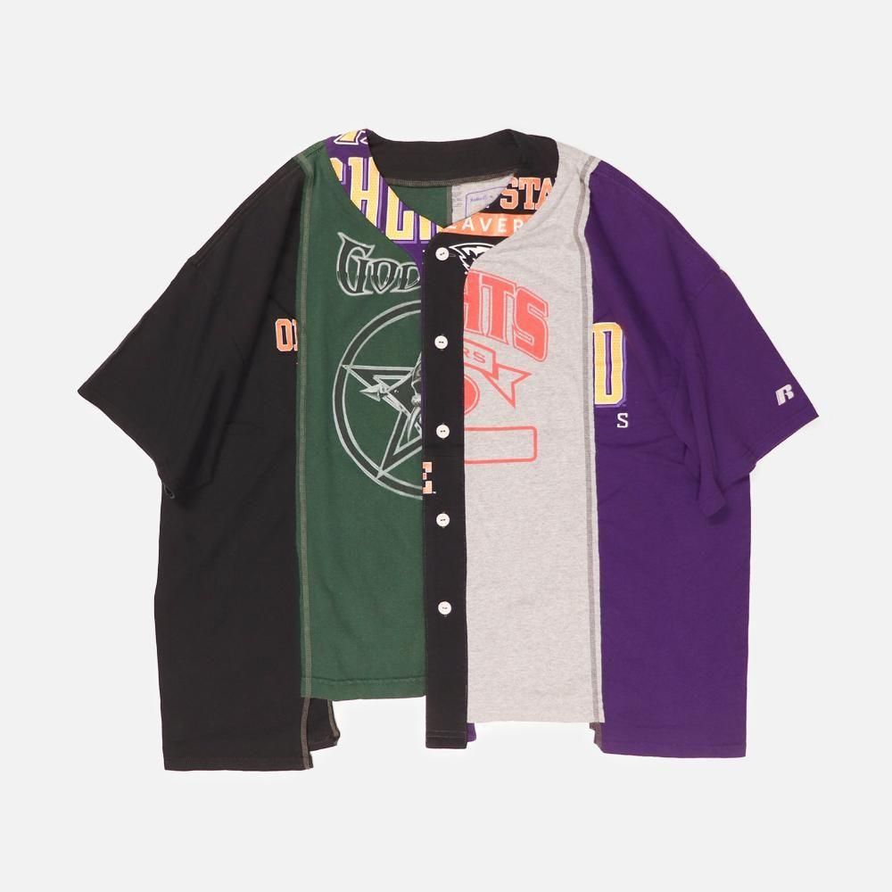 Rebuild by Needlesʥӥ Х ˡɥ륺ˡ4 Cut Wide Baseball Tee 