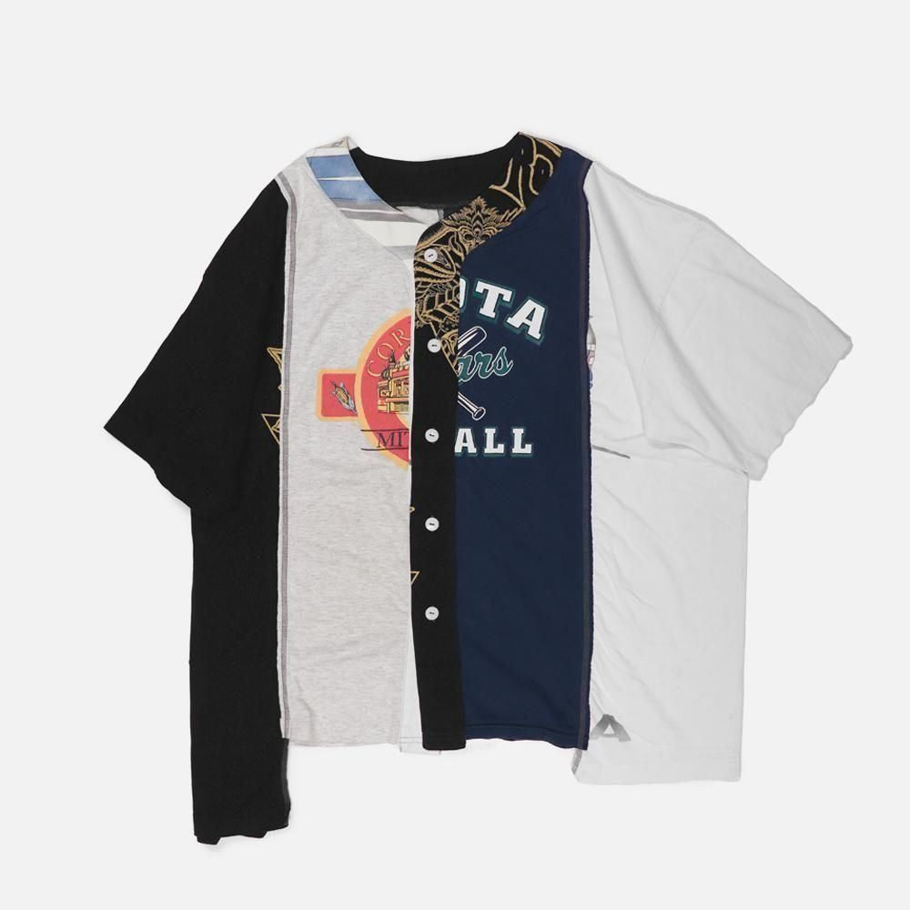 Rebuild by Needlesʥӥ Х ˡɥ륺ˡ4 Cut Wide Baseball Tee 