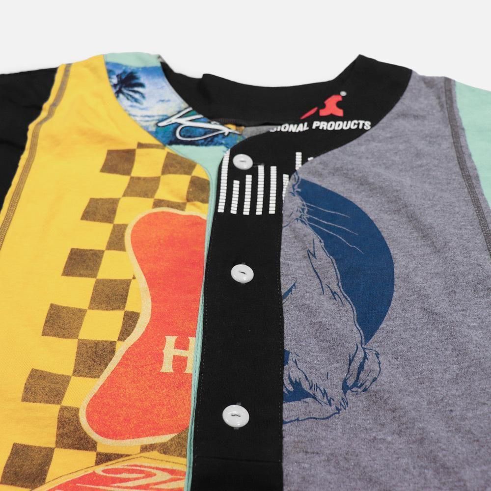 Rebuild by Needlesʥӥ Х ˡɥ륺ˡ4 Cut Wide Baseball Tee , Needles, T-Shirt, SweatS/S, NO.25-03-6-007