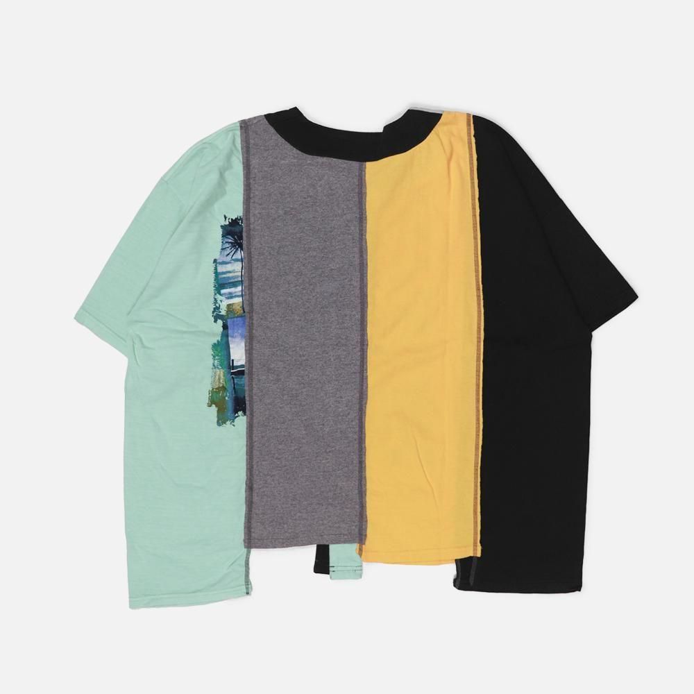 Rebuild by Needlesʥӥ Х ˡɥ륺ˡ4 Cut Wide Baseball Tee , Needles, T-Shirt, SweatS/S, NO.25-03-6-007