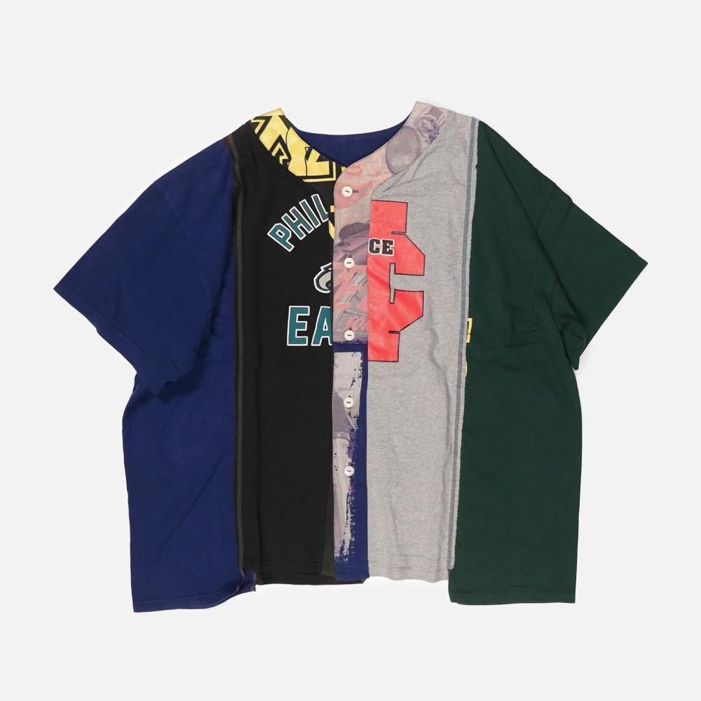 Rebuild by Needlesʥӥ Х ˡɥ륺ˡ4 Cut Wide Baseball Tee 