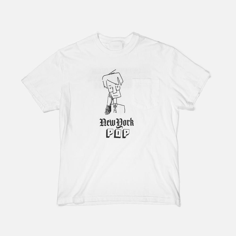 TODAY Editionʥȥǥ ǥˡToday NY POP T, TODAY edition, T-Shirt, SweatS/S, NO.25-10-1-003