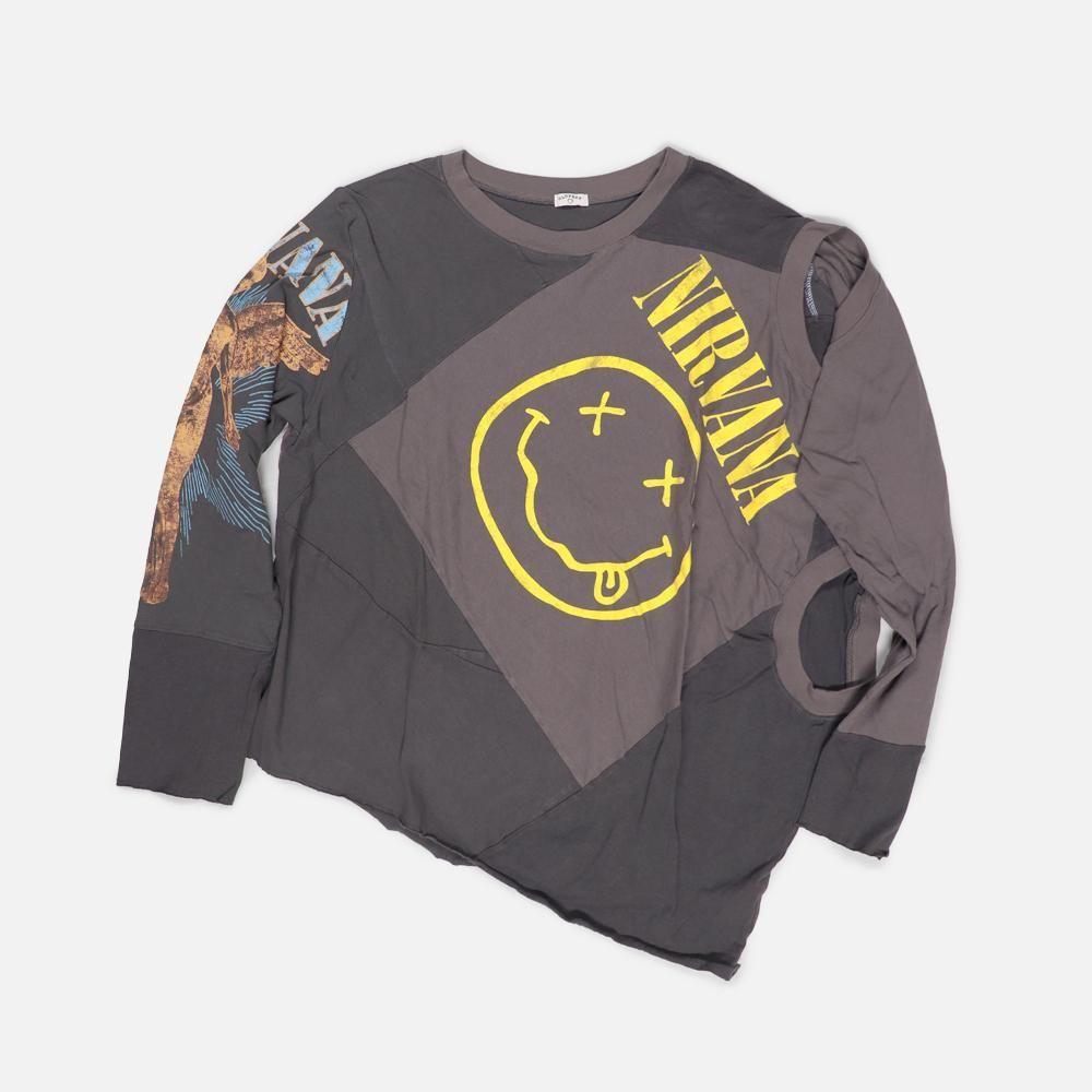 OLD PARK（オールド パーク）〉2Way T - Charcoal TOKYO Online