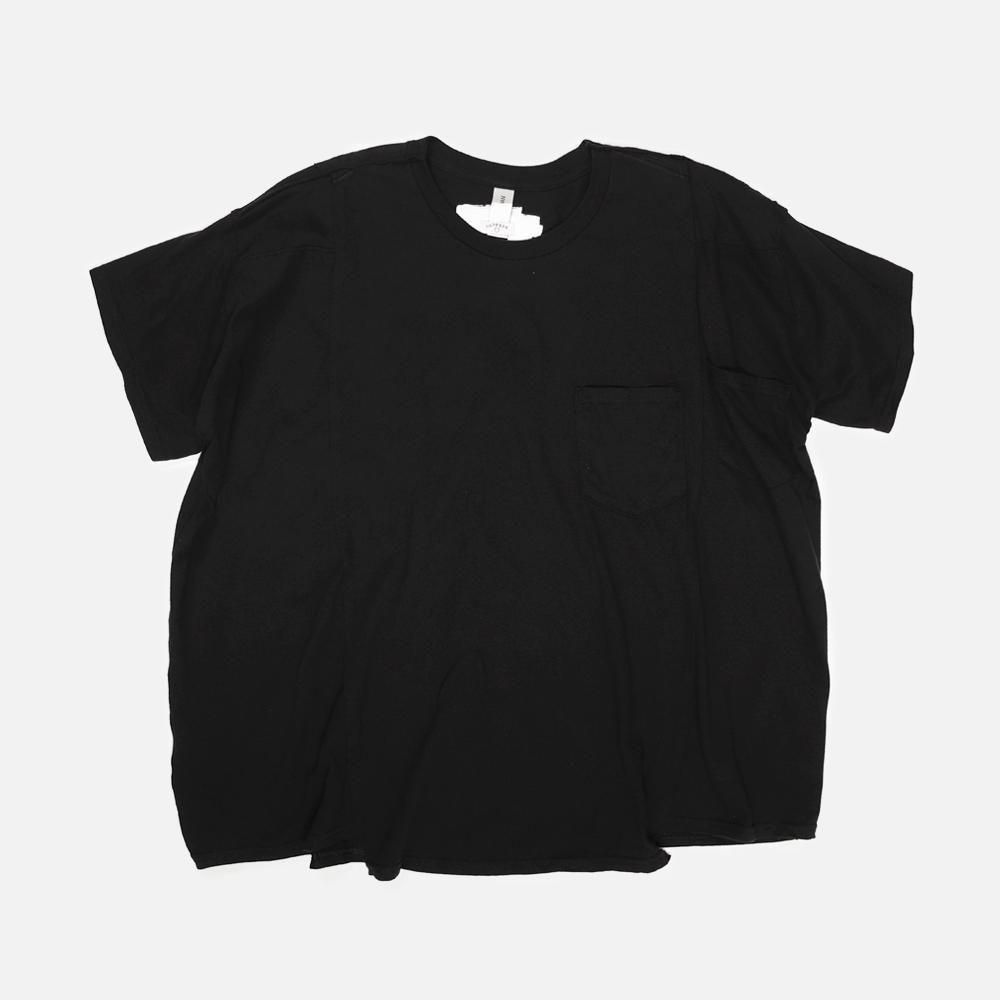 ニードルス（needles）ポケットTシャツ（ブラック） Needles（ニードルズ）別注 Border T - Charcoal TOKYO Online Store