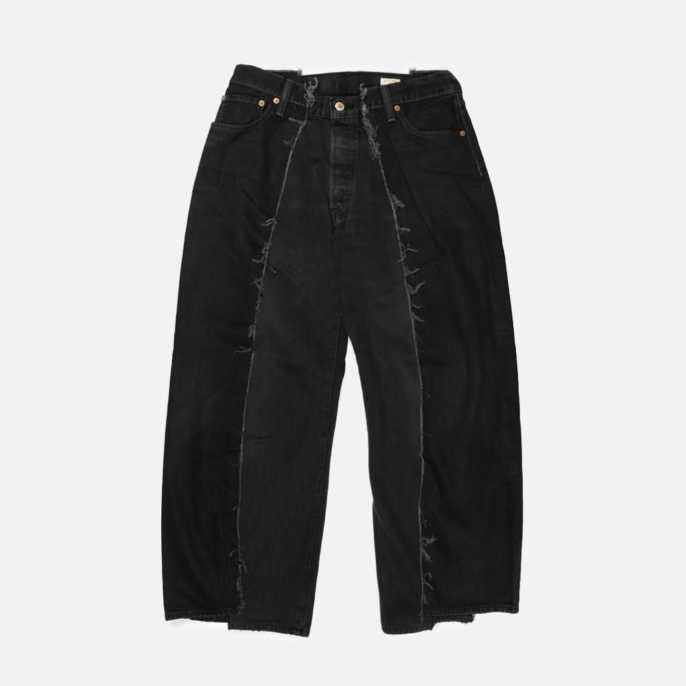 OLD PARK（オールド パーク）〉 Baggy Jeans BK-M - Charcoal TOKYO