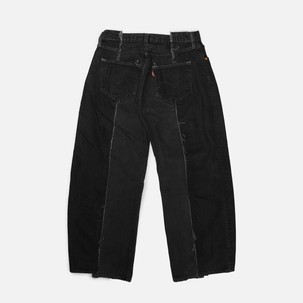 OLD PARK（オールド パーク）〉 Baggy Jeans BK-M - Charcoal TOKYO