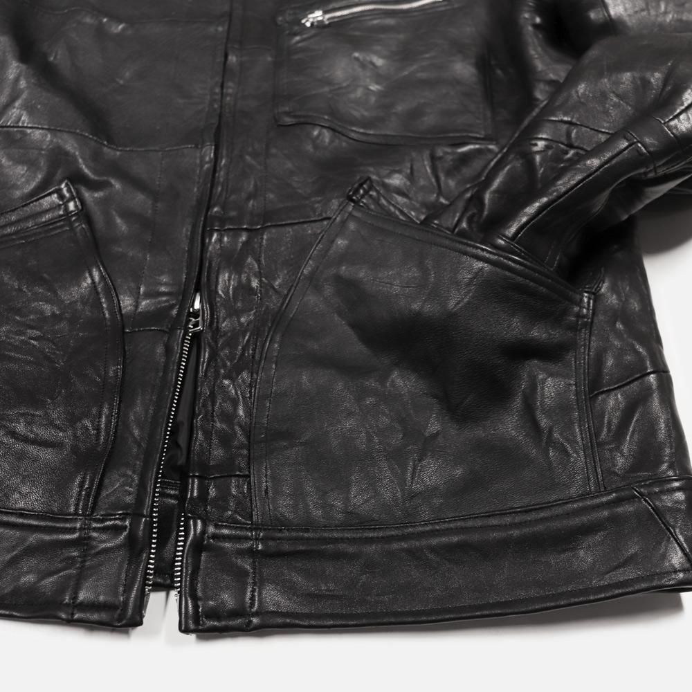 OLD PARKʥ ѡˡ Zip Work Leather Jacket, OLD PARK, Outer, NO.25-23-6-024