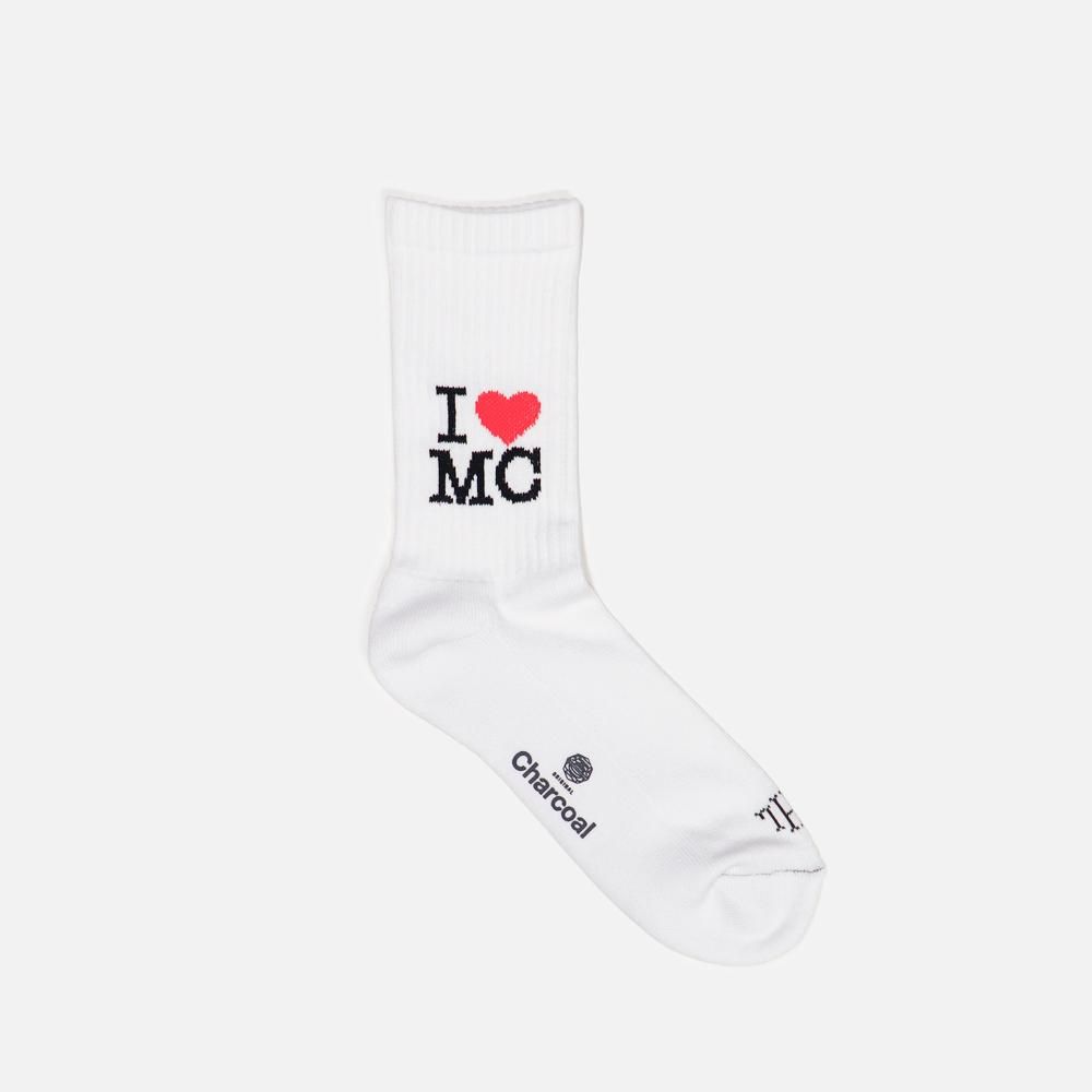 ORIGINAL Charcoalʥꥸʥ 㥳Jaq Reg Socks I LOVE MC