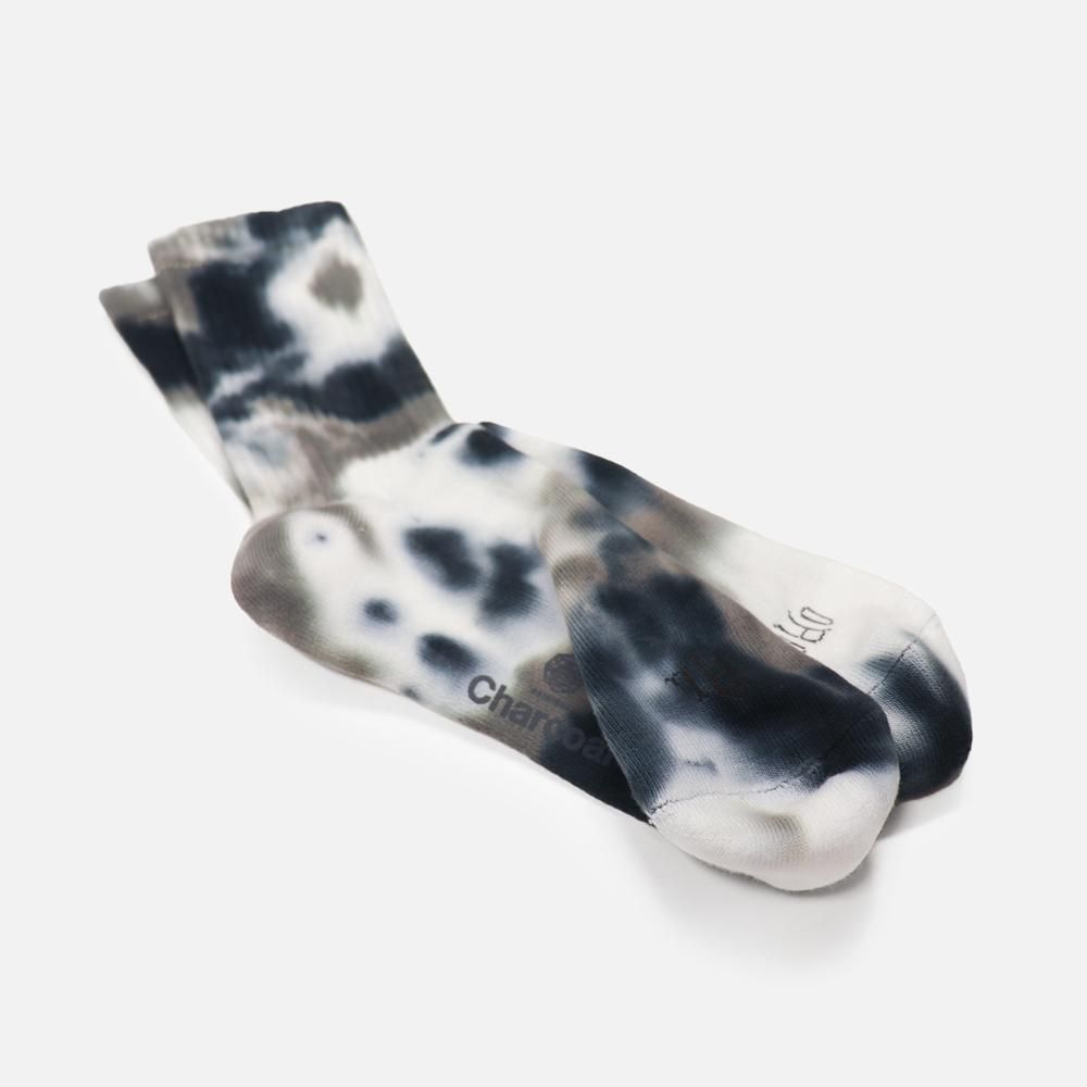 ORIGINAL Charcoalʥꥸʥ 㥳Rib&Pile Crinkle Reg Socks ND, ORIGINAL Charcoal, Socks, NO.25-22-4-554