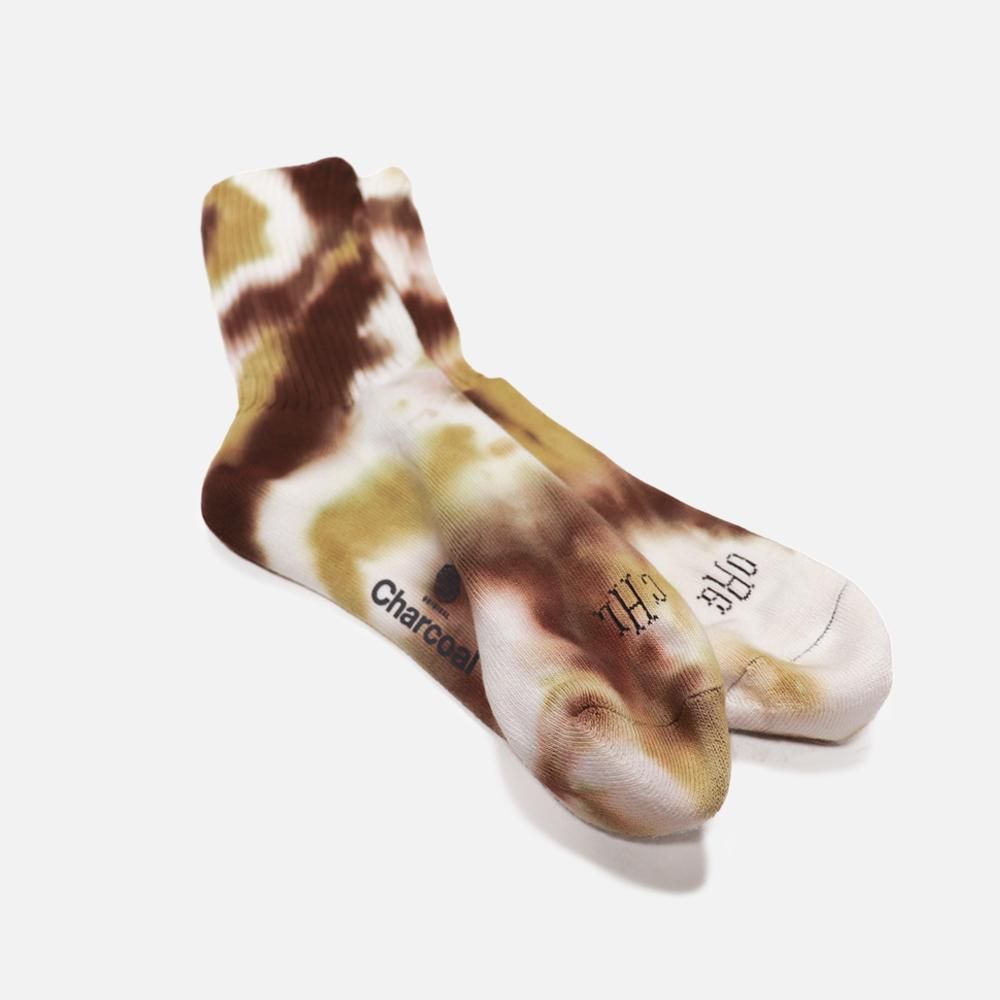 ORIGINAL Charcoalʥꥸʥ 㥳Rib&Pile Crinkle Reg Socks ND, ORIGINAL Charcoal, Socks, NO.25-22-4-554