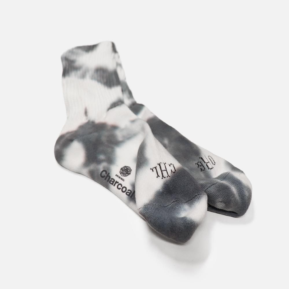 ORIGINAL Charcoalʥꥸʥ 㥳Rib&Pile Crinkle Reg Socks ND, ORIGINAL Charcoal, Socks, NO.25-22-4-554