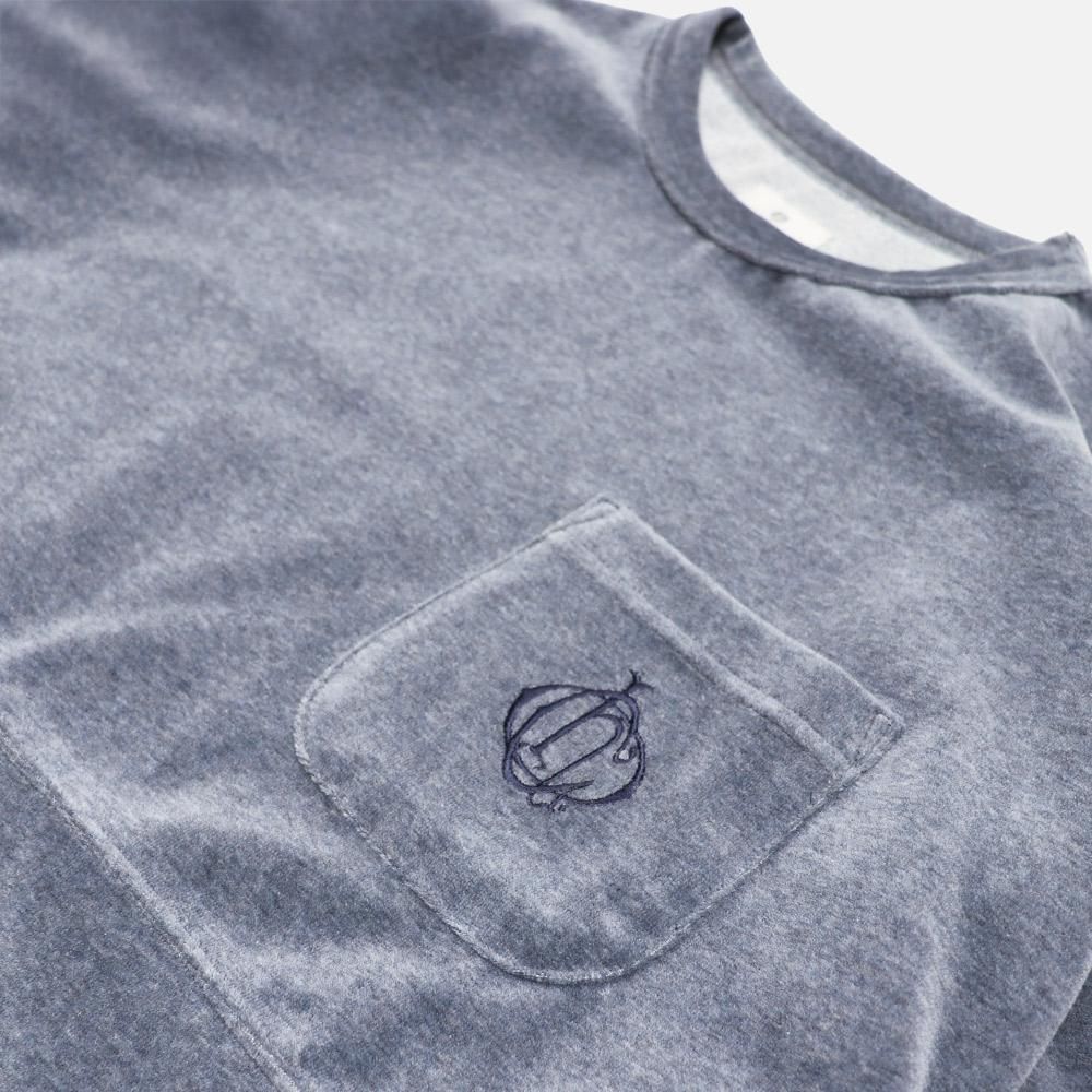 ORIGINAL Charcoalʥꥸʥ 㥳  Velour Panel Foot T L/S
, ORIGINAL Charcoal, T-Shirt, SweatL/S, NO.25-01-1-508