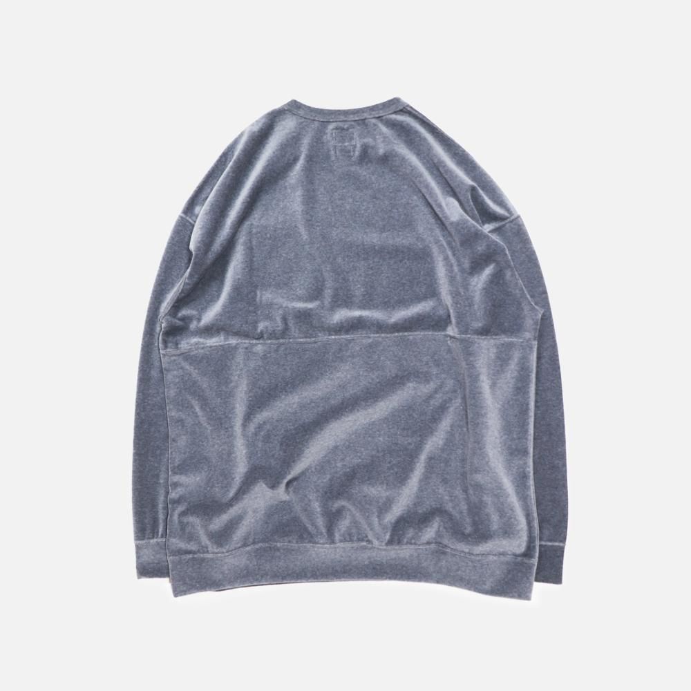 ORIGINAL Charcoalʥꥸʥ 㥳  Velour Panel Foot T L/S
, ORIGINAL Charcoal, T-Shirt, SweatL/S, NO.25-01-1-508