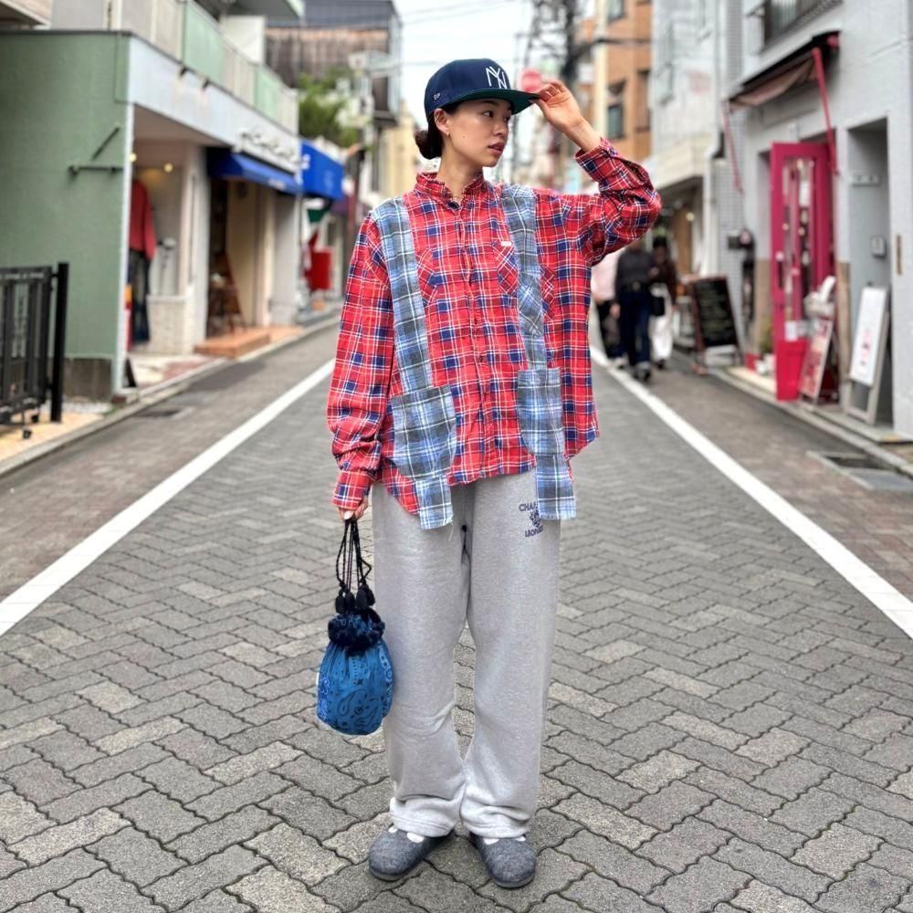 Needles（ニードルズ）〉別注 Splatter Paint T - Charcoal