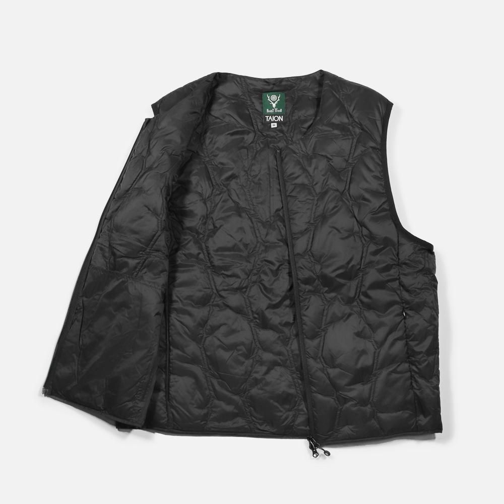South2 West8ʥġ ȥȡˡx TAIONʥˡ Inner Down Vest, South2 West8, Vest / Sleeveless, NO.25-03-6-084