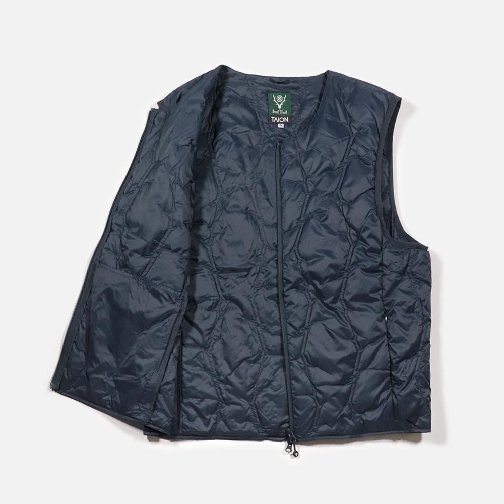 South2 West8ʥġ ȥȡˡx TAIONʥˡ Inner Down Vest, South2 West8, Vest / Sleeveless, NO.25-03-6-084