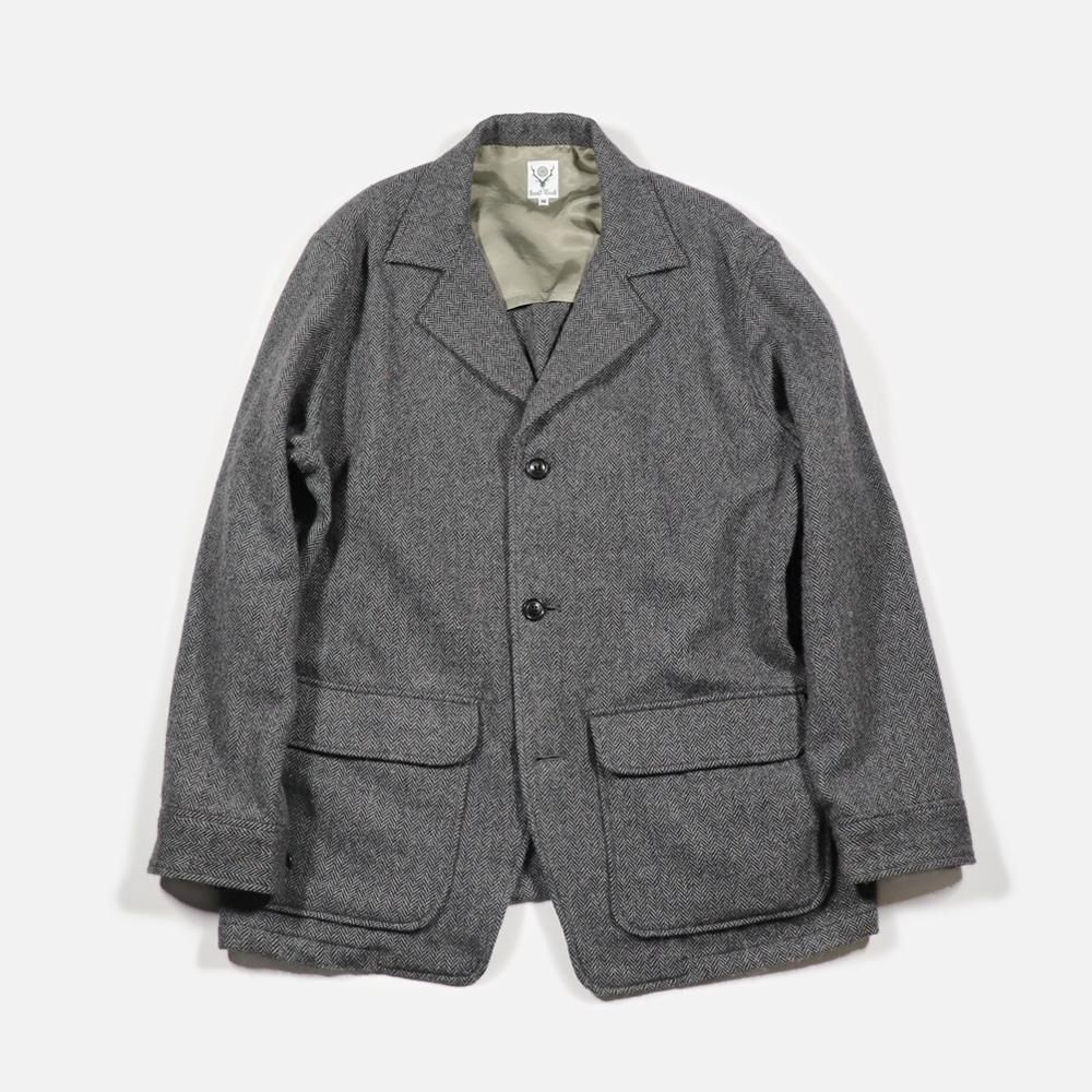 South2 West8（サウスツー ウエストエイト）〉 Pen Jacket Nep Tweed