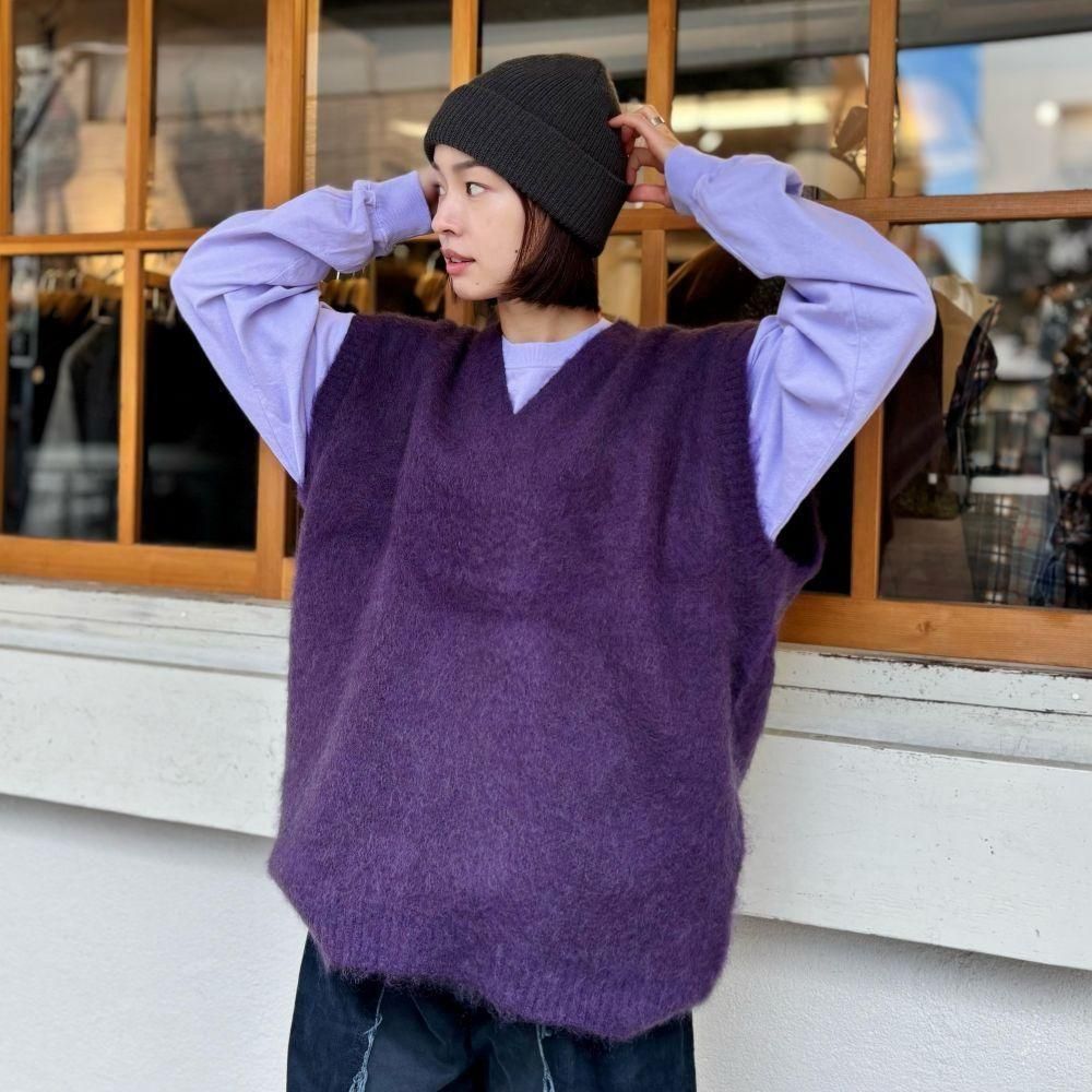 Needlesʥˡɥ륺ˡ Mohair Knit Vest
