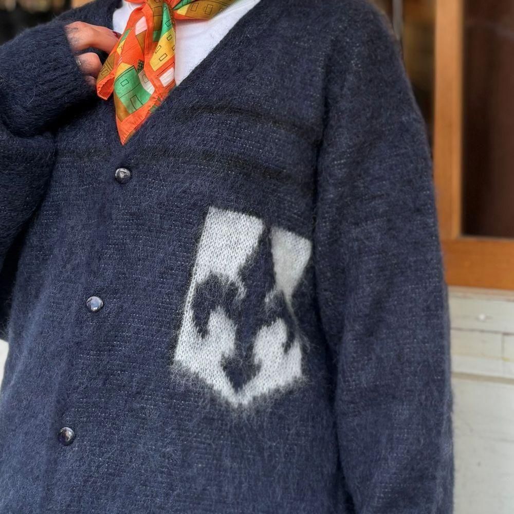 Needlesʥˡɥ륺ˡMohair Cardigan Emblem, Needles, Outer, NO.25-03-6-074