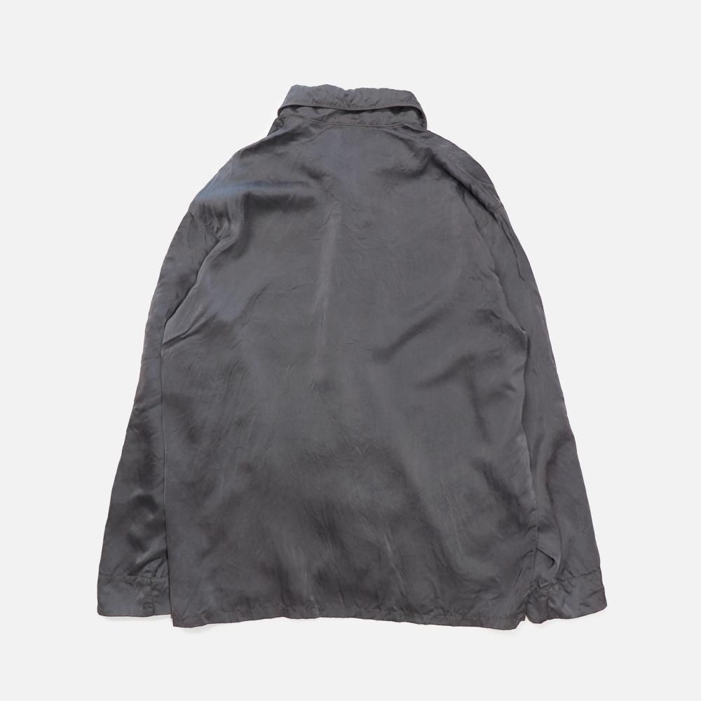 ORIGINAL Charcoalʥꥸʥ 㥳Silk Lounge Jacket, ORIGINAL Charcoal, Outer, NO.25-69-6-510