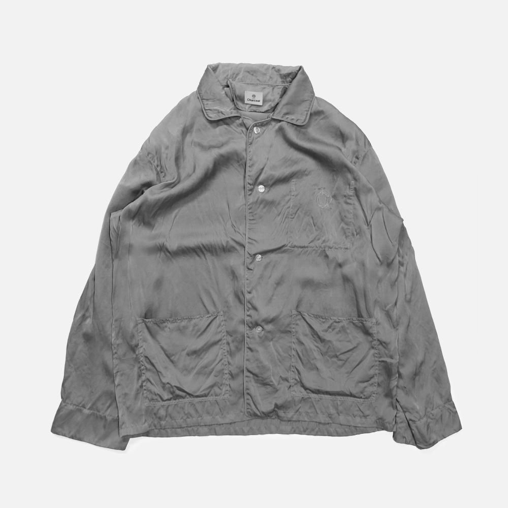 ORIGINAL Charcoal（オリジナル チャコール）Silk Lounge Jacket