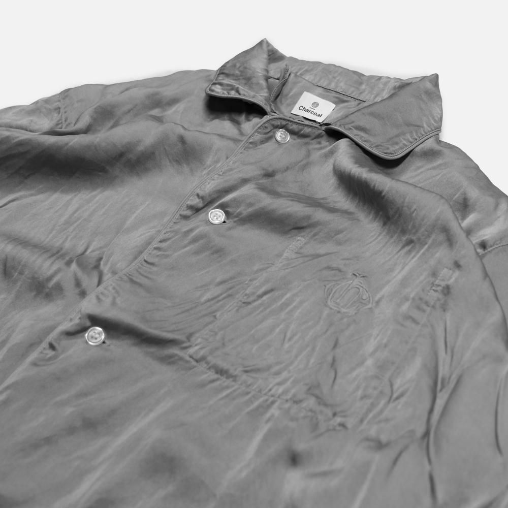 ORIGINAL Charcoalʥꥸʥ 㥳Silk Lounge Jacket, ORIGINAL Charcoal, Outer, NO.25-69-6-510
