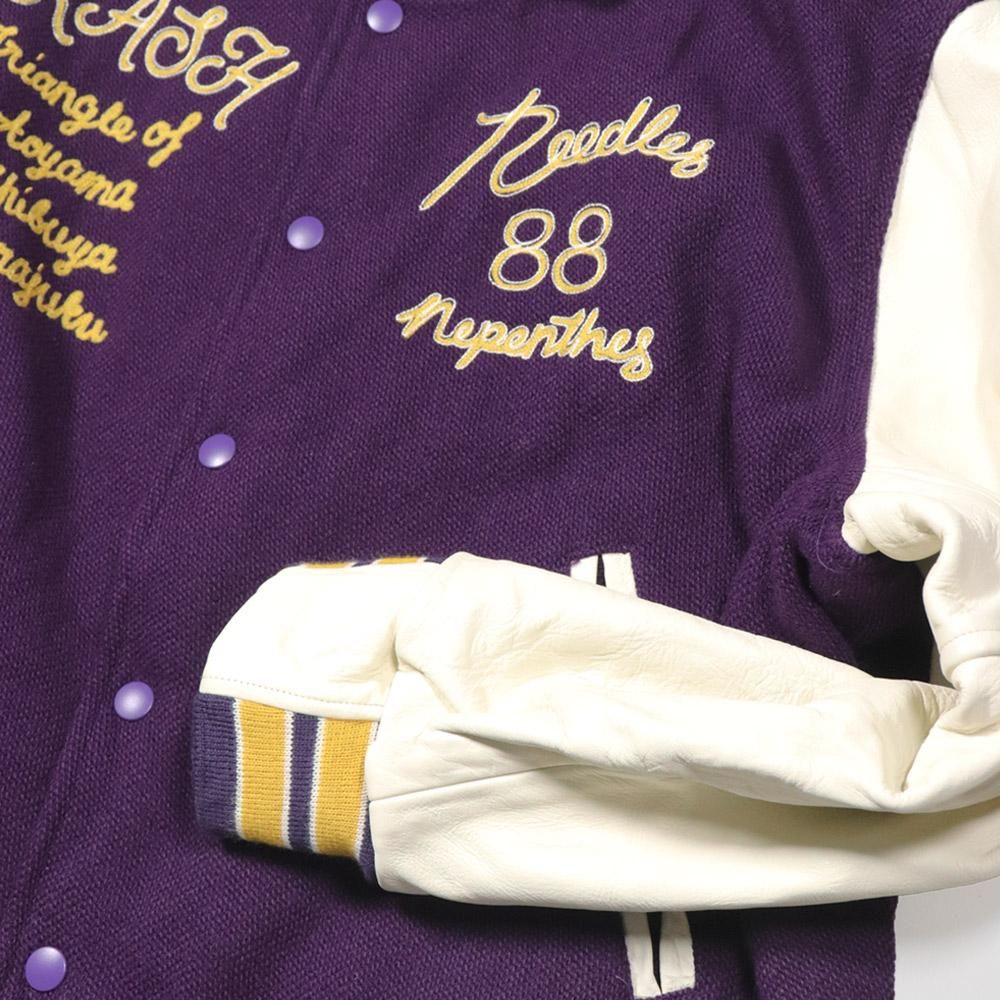  Needlesʥˡɥ륺ˡLettered Jacket - Wool Melton, Needles, Outer, NO.25-03-6-057