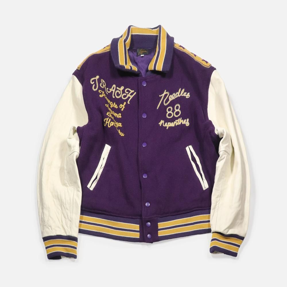  Needlesʥˡɥ륺ˡLettered Jacket - Wool Melton