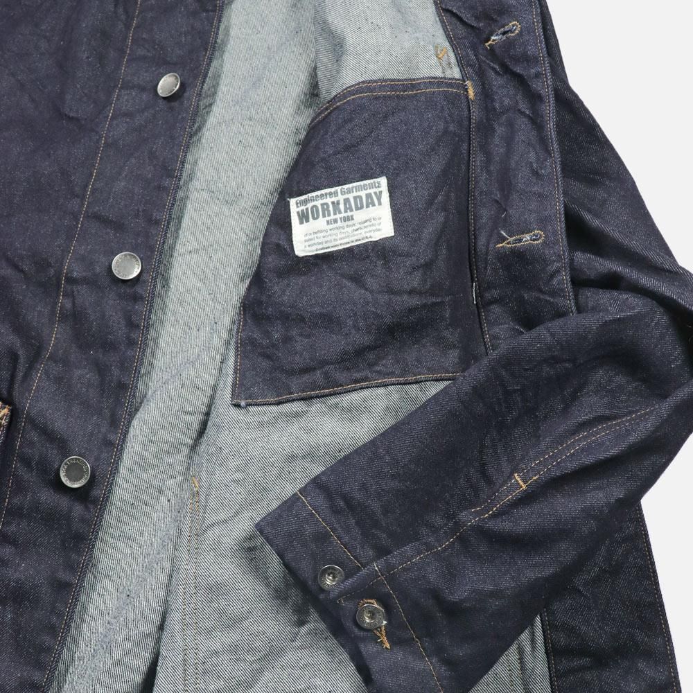 ENGINEERED GARMENTSʥ󥸥˥ ġ W/Day Utillity Jacket 12oz Cone Denim, Engineered Garments, Outer, NO.25-04-6-086