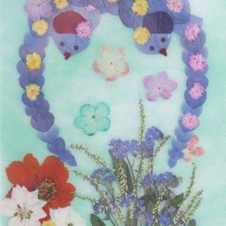 花と果物のデザインカレンダー 花のカレンダー 2026年 | 卓上カレンダー - キープオンショップ