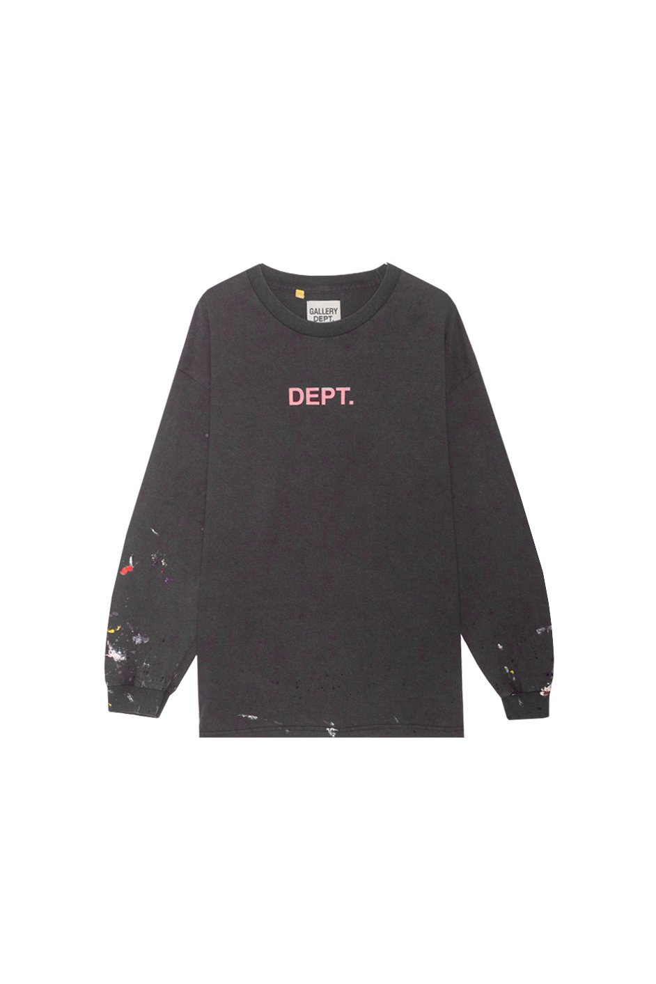 Centered Logo Dept L/S Tee Painted