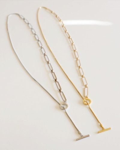 Multi arrange chain necklace