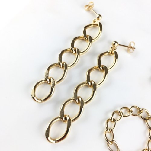 Impact chain pierce/earring