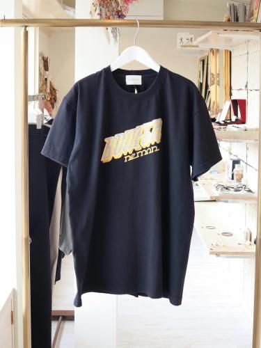 Reborn by silkۡBack open tee
Black