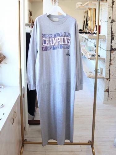 Remake Long sleeve Tee dress
¡¡Gray¡
