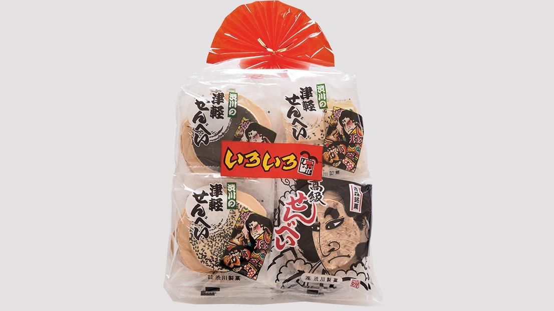 いろいろ 26枚入り(13袋)｜【オンラインショップ】渋川の津軽せんべい