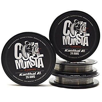 Coil Monsta Kanthal A1 Wire 40awg 30ft 100ft コイルモンスタ カンタル A 1 ワイヤー 新品 未開封 電子タバコ Vapeのmod アトマイザー リキッド ドリップチップ ワイヤー コイル リビルダブル用品などを激安 格安通販しております Coil Monsta Kanthal A1 Wire 40awg 30ft 100ft コイルモンスタ カンタル A 1 ワイヤー 新品 未開封 電子タバコ Vapeのmod アトマイザー リキッド ドリップチップ ワイヤー コイル リビルダブル用品などを激安 格安通販しております
