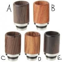 ں߸˥饹3ġ¨ǼǽVAPE ں ɥåץå 22mmStainless Steel + Wood Hybrid 510 Drip Tip4666800/4666700