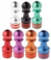 ں߸˥饹3ġ¨ǼǽAluminum 510 Drip Tip 25mmߥ˥ 510 ɥåץå ɥ4684806