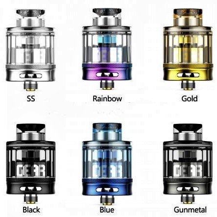 赤字上等☆激安セール【在庫ラスト2個☆即納可能】Wotofo Gear V2 RTA 24mm 3.5ml☆ウォトフォ ギアー ブイツー  アールティーエー - 電子タバコ VAPEのMOD,アトマイザー,リキッド,ドリップチップ,ワイヤー,コイル,リビルダブル用品などを激安  格安通販しております