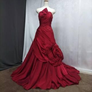 Minamiさま専用カラードレス◆9～13号サイズ◆GRACE(グレイス) 門りょうちゃん着用 XSサイズあり【Glossy/グロッシー】ジッパー