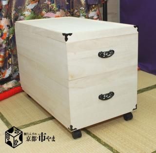 京都市やまオリジナル 総桐 雛人形用 収納ケース1段,2段,3段 - 桐