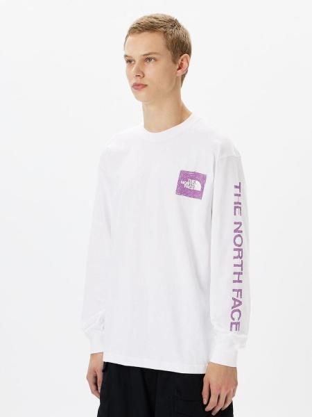 【期間限定お試し価格】 (ザノースフェイス) FACE NORTH THE グラフィック (W ロンT 長袖Tシャツ
