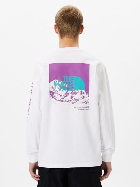 2024人気新作 THE NORTH (W ロンT グラフィック (ザノースフェイス) FACE 長袖Tシャツ