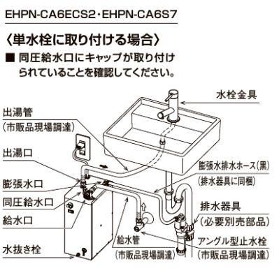 INAX 6L 小型電気温水器 EHPN-CA6S7 適温出湯タイプ INAX 6L 小型電気温水器 EHPN-CA6S7 適温出湯タイプ