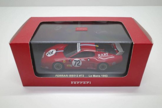 IXO 1/43 イクソ Ferrari フェラーリ BB512 #72 LeMans 1982◆中古品/ジャンク【CM-MA-03j-A】