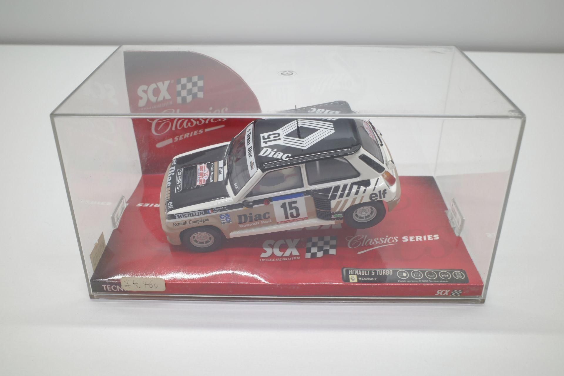 リピーター様限定 Scx 1 32 ルノー サンク ターボ Renault 5 Turbo 15 Diac Rallye De France 中古 品 ケース痛み傷あり Cm Ra 05 A