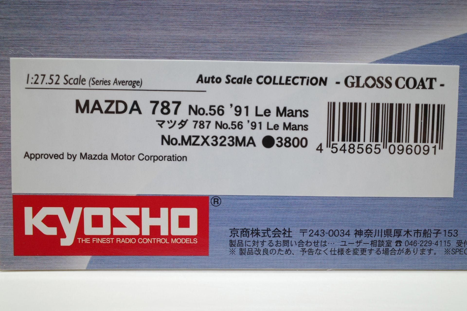 京商 ミニッツ ASC ボディ マツダ 787 #56 1991 LM LeMans