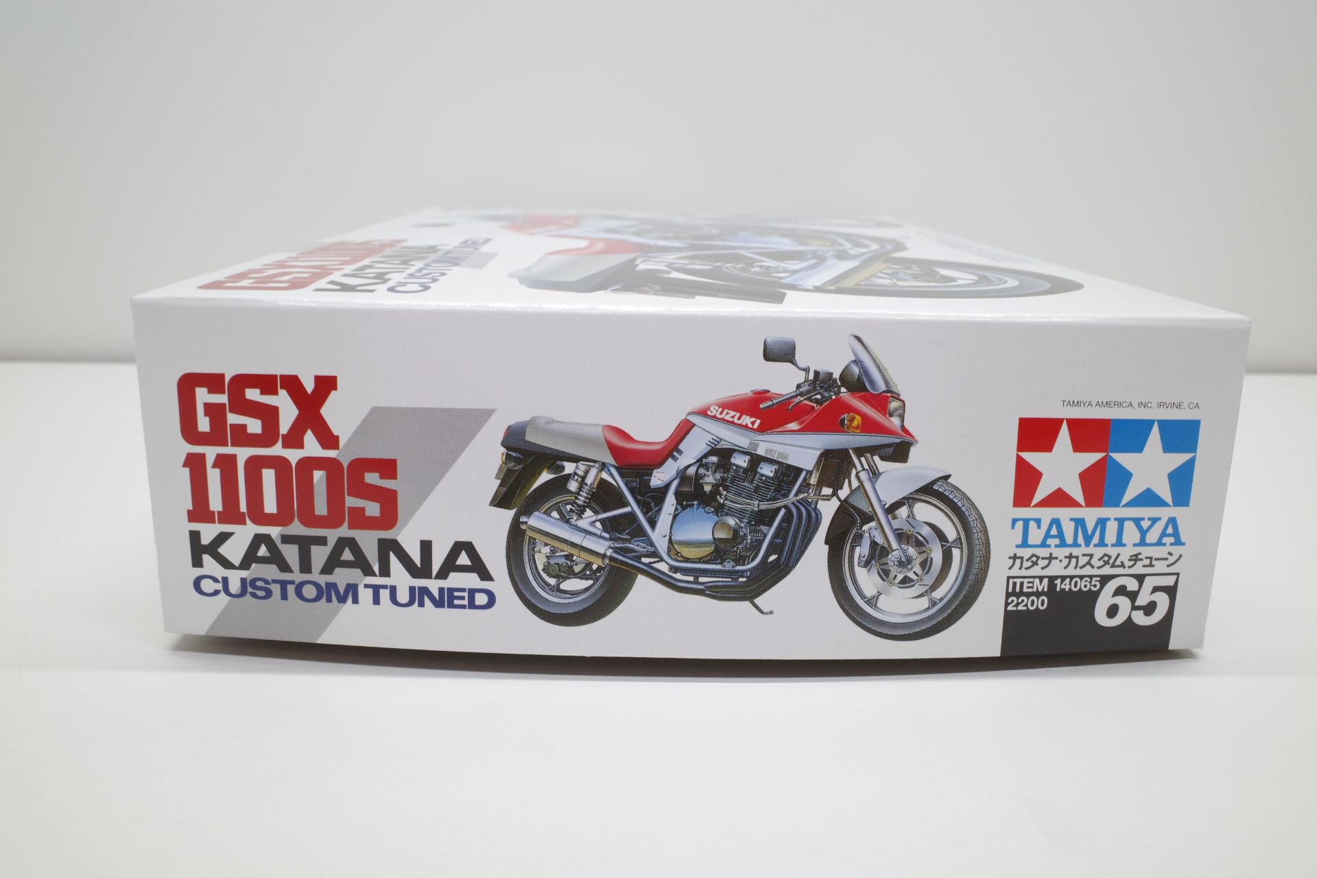 タミヤ 12 オートバイシリーズ No.65 スズキ GSX1100S カタナ カスタムチューン プラモデル 14065